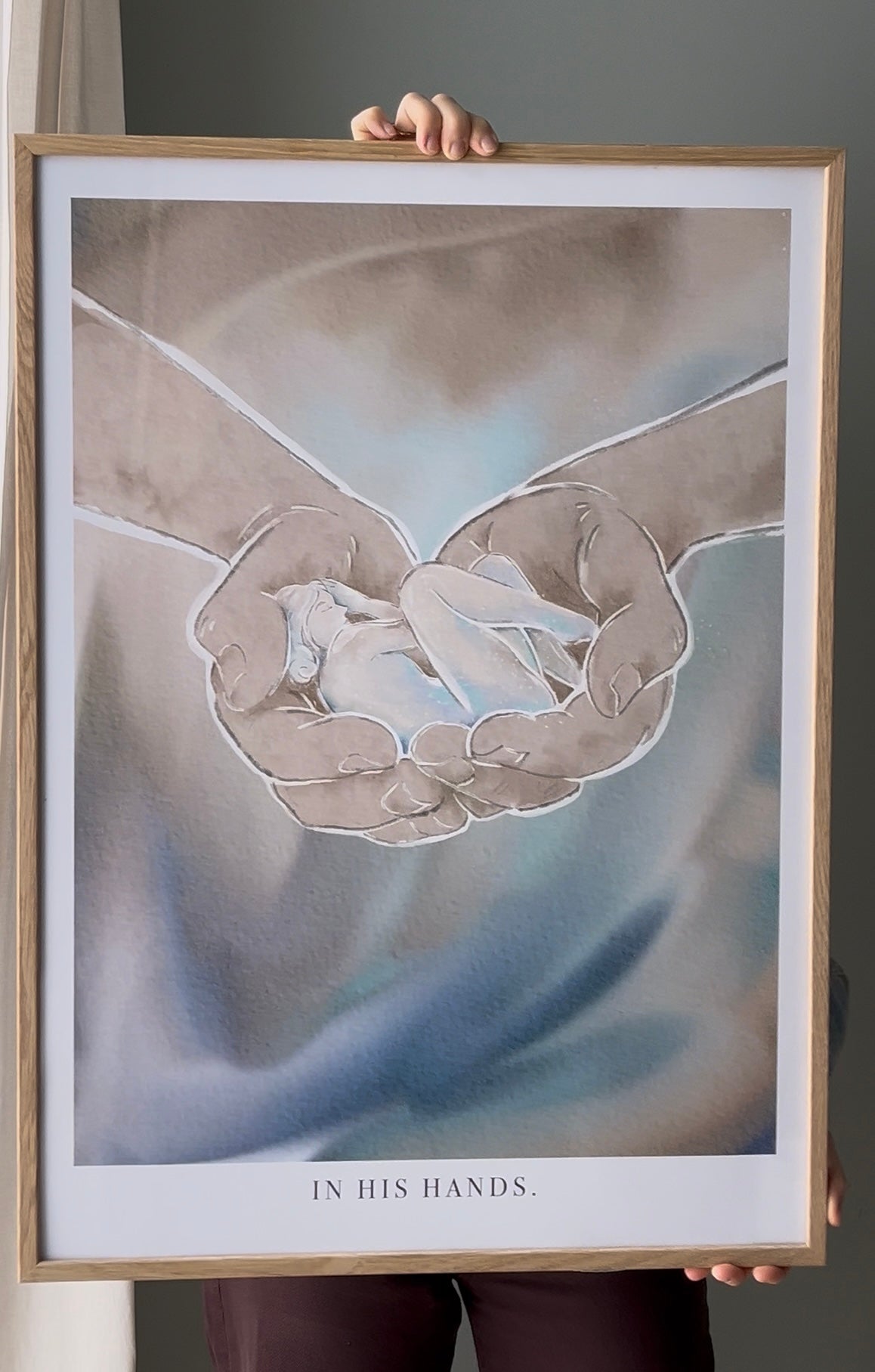 IN HIS HANDS