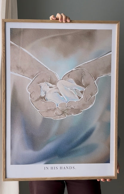 IN HIS HANDS