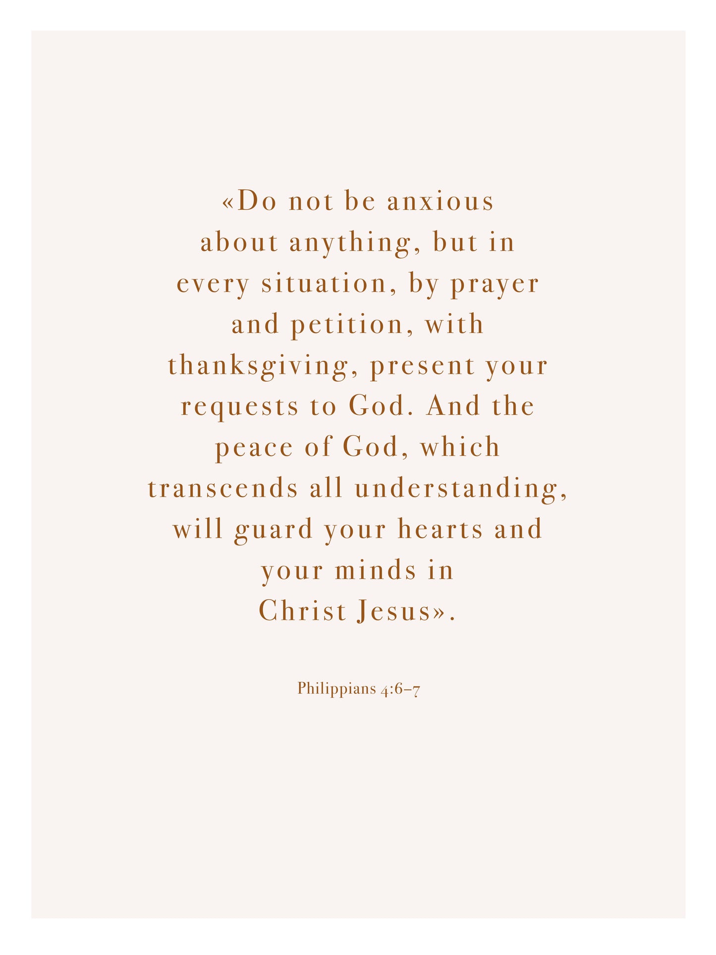 PHILIPPIANS 4:6-7